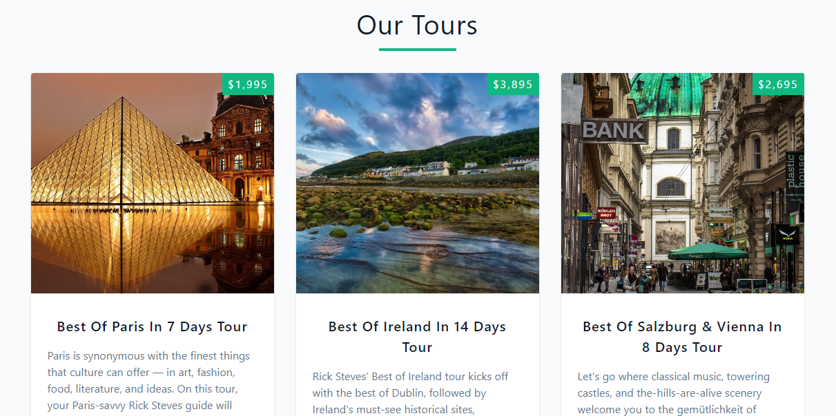Our Tours